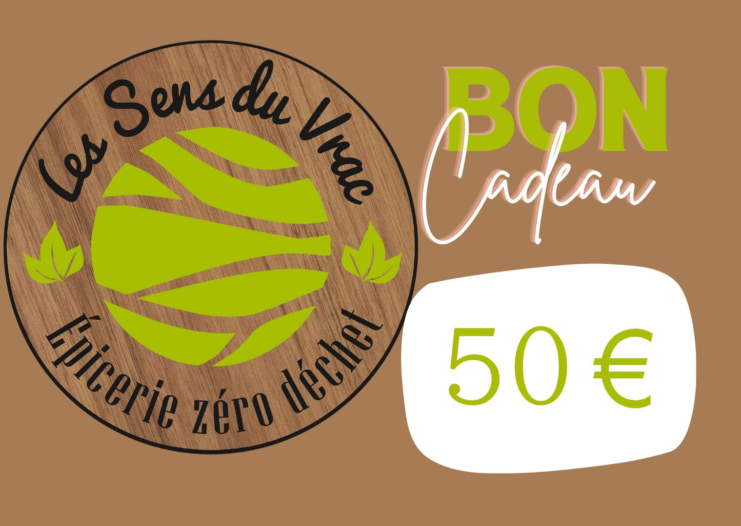 Carte-cadeau Les sens du vrac