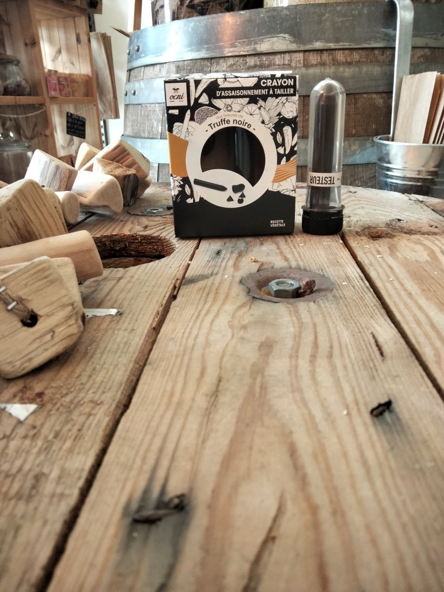 CRAYON D'ASSAISONNEMENT A LA TRUFFE NOIRE - Les sens du vrac