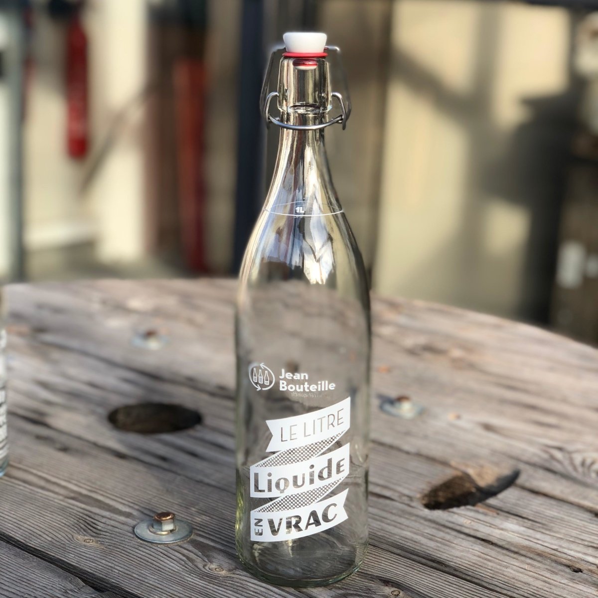 BOUTEILLE EN VERRE RÉUTILISABLE - Les sens du vrac