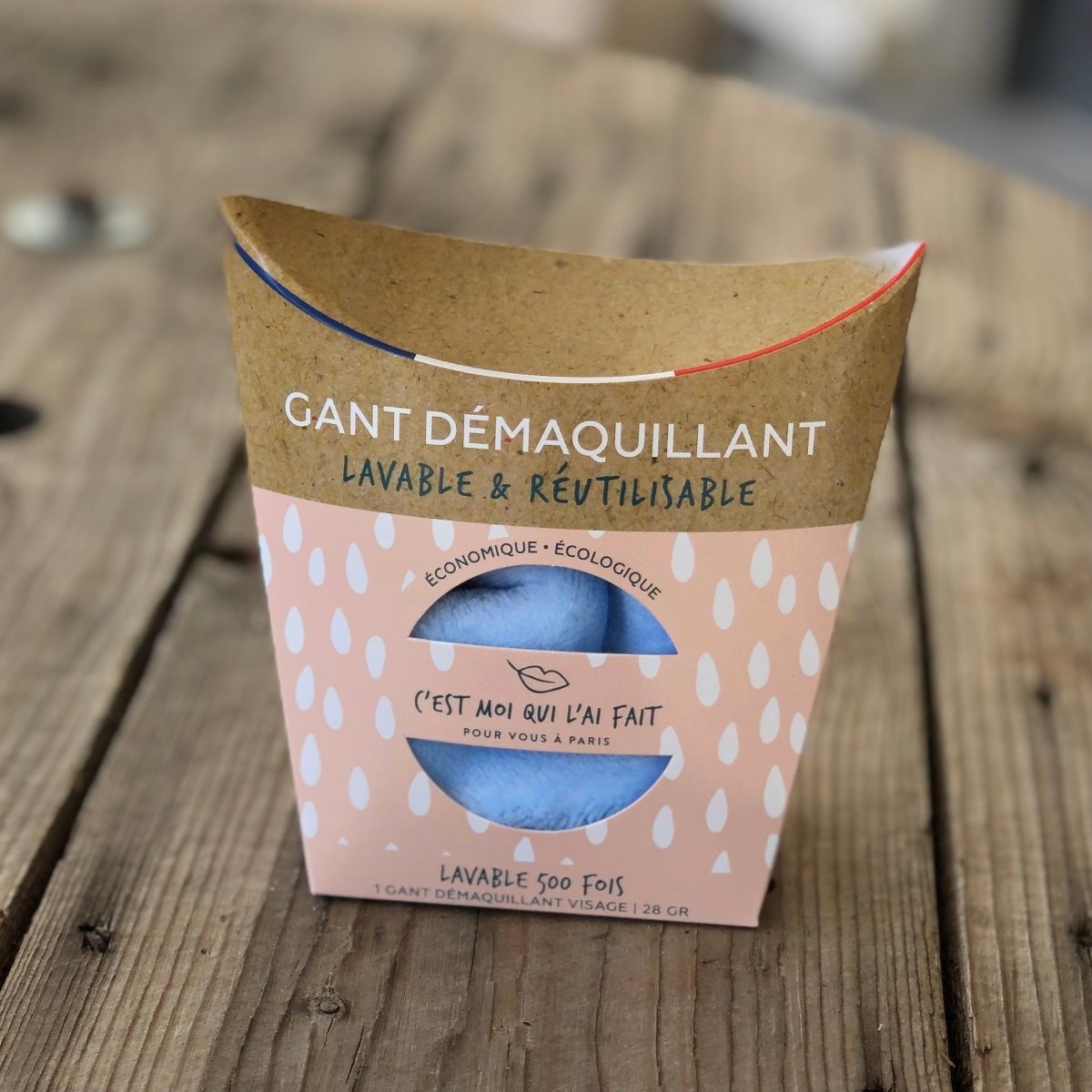 GANT DÉMAQUILLANT LAVABLE 500 FOIS - Les sens du vrac