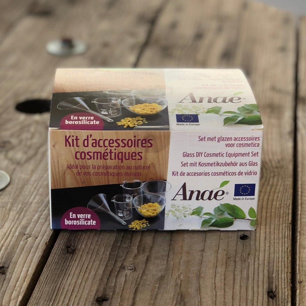 KIT D'ACCESSOIRES COSMÉTIQUES VERRE - Les sens du vrac