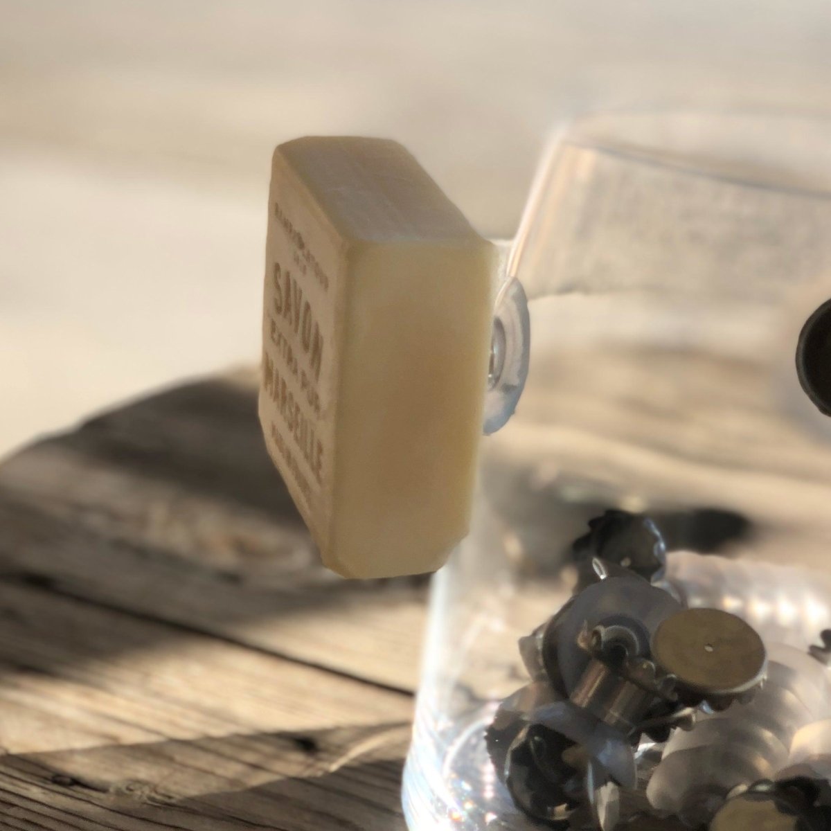 LE PORTE-SAVON AIMANTÉ FRANÇAIS - Les sens du vrac