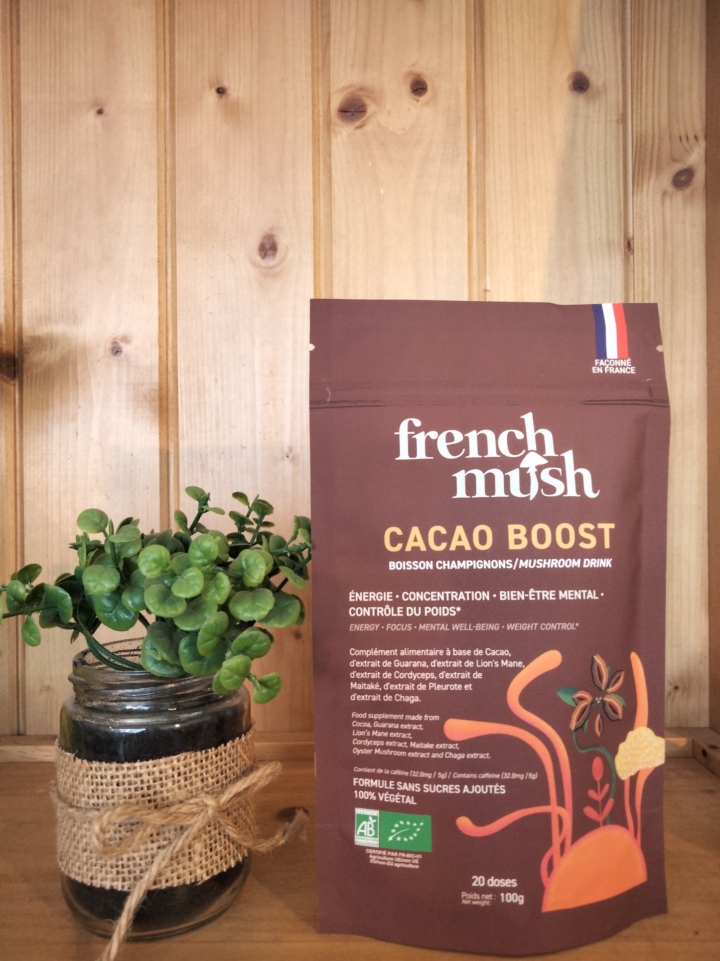 Cacao boost French musch