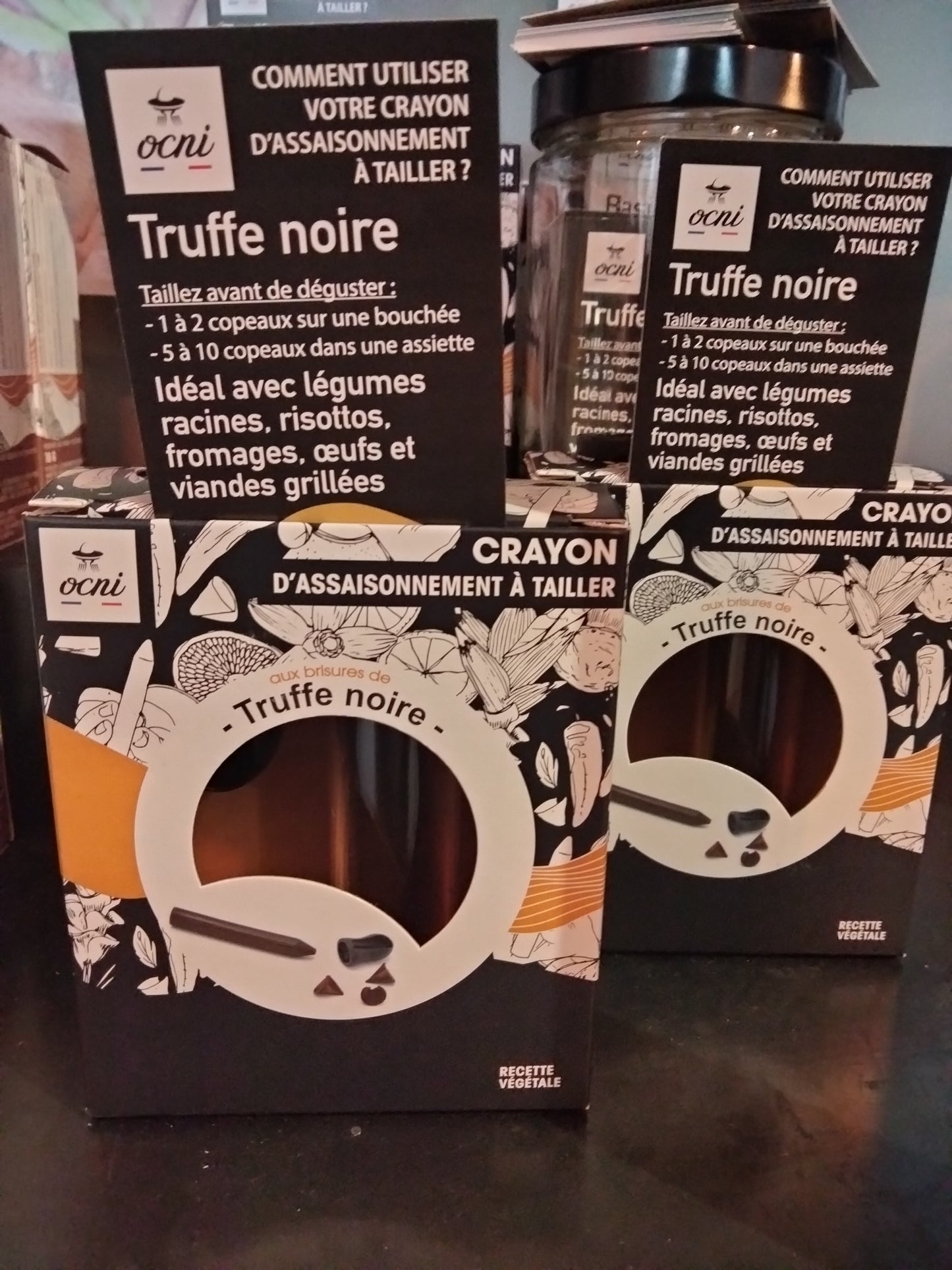CRAYON D'ASSAISONNEMENT A LA TRUFFE NOIRE