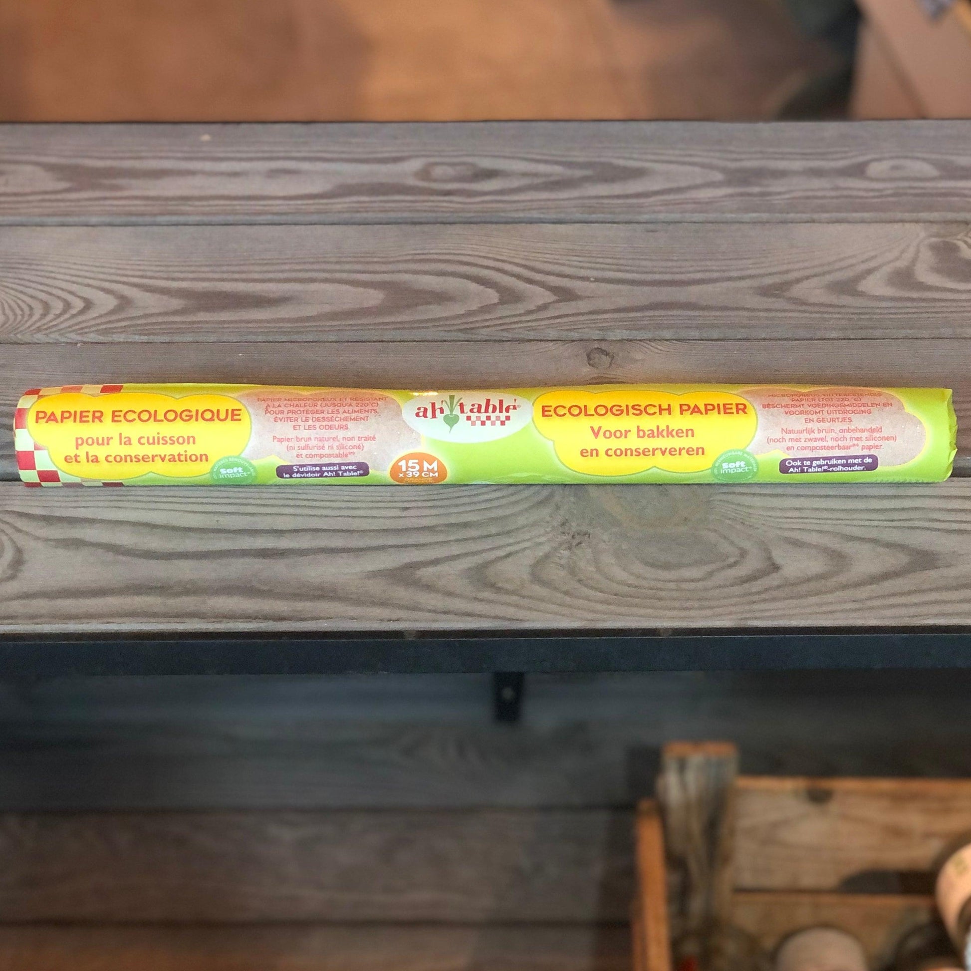 PAPIER CUISSON Ah! Table! - Les sens du vrac