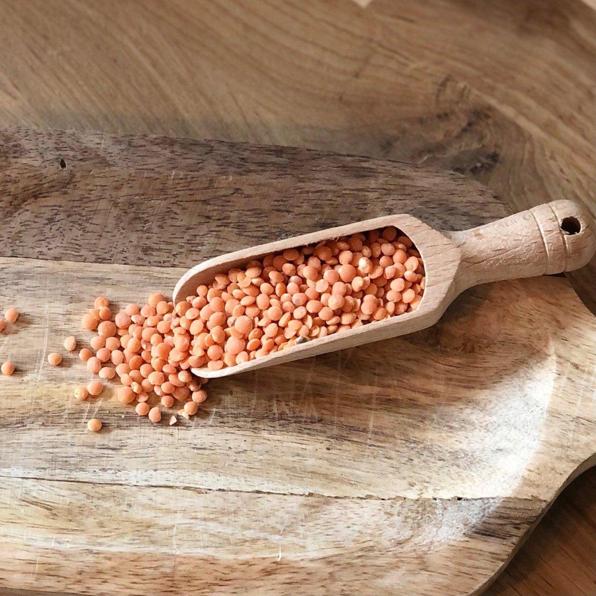 LENTILLES CORAIL DÉCORTIQUÉES - Les sens du vrac